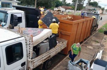 Mutirão contra a dengue em Itapetininga retira 554 toneladas de resíduos do bairro Taboãozinho e adjacências